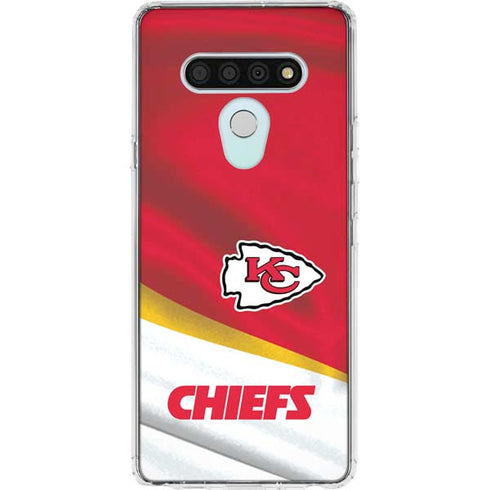 NFL Kansas City Chiefs LG Stylo 6 Clear Case